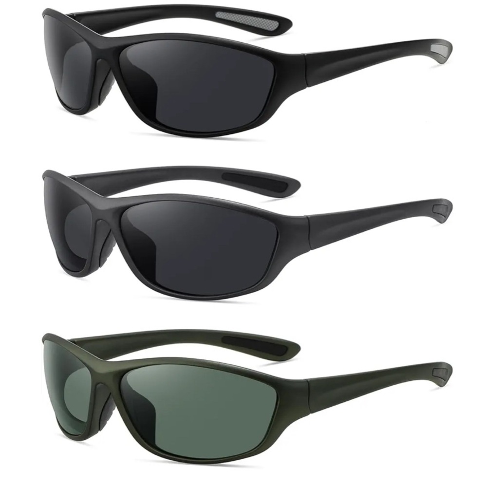Men’s Polarized Sunglasses  (3 pairs)